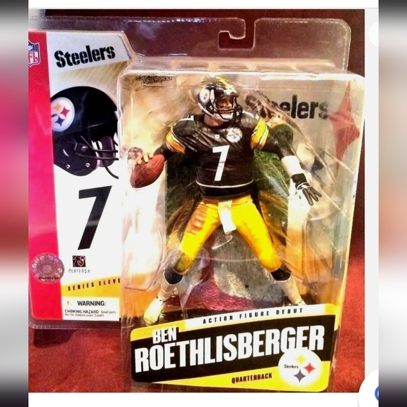Other - Ben Roethlisberger Pittsburgh Steelers Series 11 McFarlane Toys Figure New